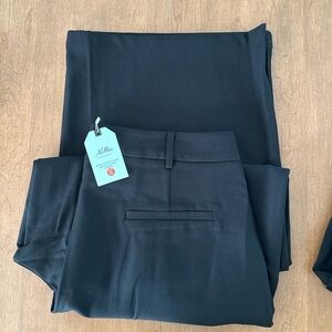 Womens Black Pants- flare bell bottoms